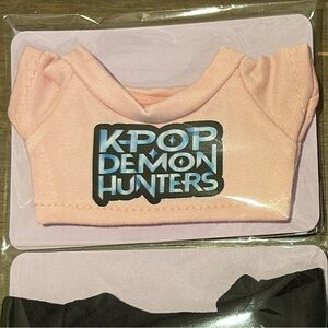 Pink Labubu Kpop Demon Hunters Tshirt